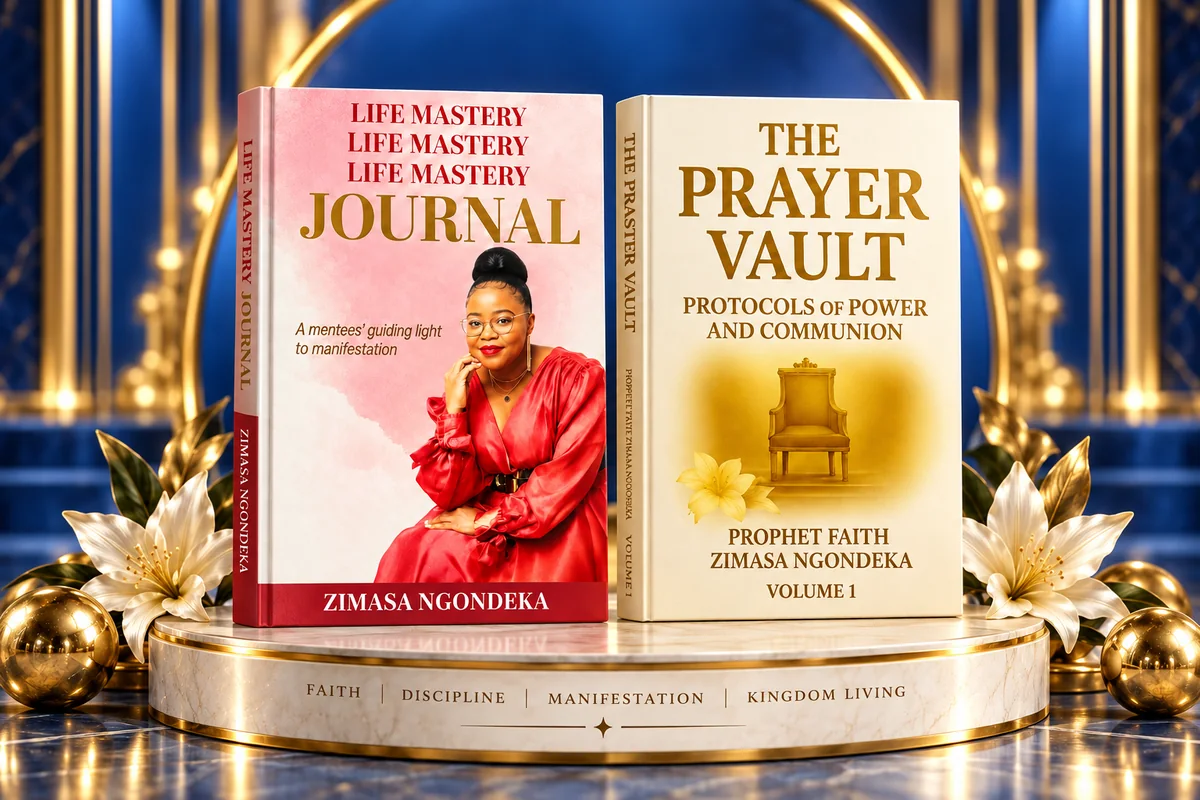 Featured books by Prophet Faith Zimasa Ngondeka